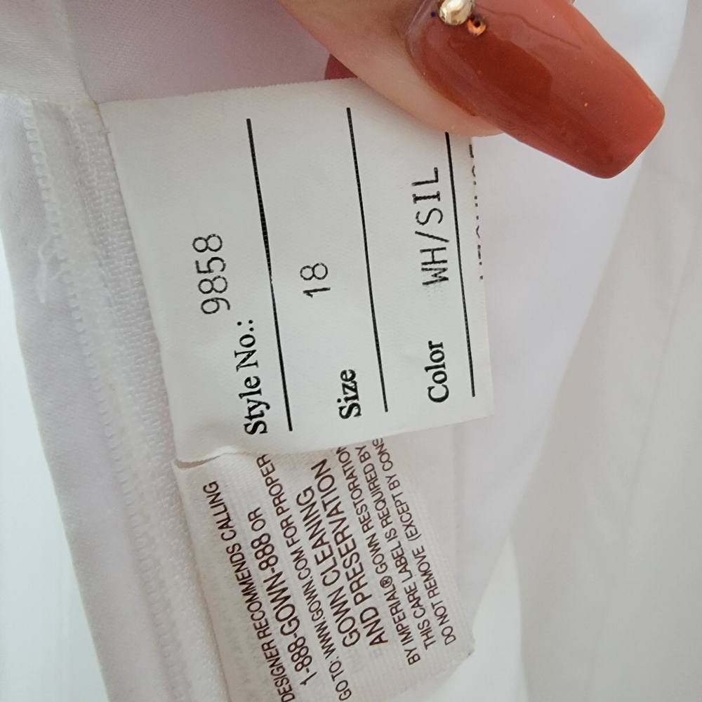 Dere king 9858 wedding dress size 18
